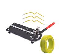 Manual Wire Bending Machine, Precision - Electric Copper Wire Bender for Cables Conducts Tubes Aluminium Copper Iron Workshop Auto Repair