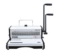 Manual Wire Binding Machine for Office & School, Punch 20 Sheets, Bind up to 130 Sheets, 40 Holes, Easy to Use, Ideal for Reports, Presentations, DIY Books
