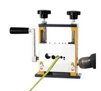 Manual Wire Strip Machine - Drill with Driven Wire Stripper | 0.1-0.6 Inch Scrap Old Data Cable Peeler for Various Specifications