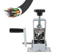 Manual Wire Stripper Machine, 1 to 21mm Stripping Diameter Wire Stripping Machine Wire Stripping Tool Drill Powered Cable Stripper Manual Wire Stripping Machine for Leftover Cable