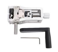 Manual Wire Stripper Machine with Hand Crank or Drill Powered, Aluminum Alloy Wire Stripping Machine for Flexible High Voltage Single Strand Cables Scrap Copper Recycling