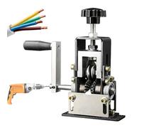 Manual Wire Stripping Machine, TGKYK Wire Stripper Tool with Hand Crank or Drill Powered, Adjustable Cable Stripper Tool, Efficiently Cable Stripping Machine for 1-20 mm Scrap Copper Recycling