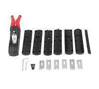 Manual Wood Planer with 45 Degree Bevel, Adjustable Depth, and Multiple Blades - Durable Aluminum Alloy, Precision Chamfering, Ideal for Woodworking