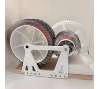 Manual Wool Carding Machine for DIY Craft, Hand Crank Drum Carder