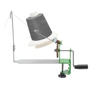 Manual Yarn Ball Winder with Clamp, Hand Crank Winder for Crochet Knitting | Manual yarn ball winder with table clamp, hand crank winder for crochet knitting, holds 400-500g wool, compact tabletop