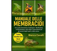 MANUALE DELLE MEMBRACIDI: Una guida divertente ai Treehoppers - Identificazione, su comportamento , ciclo vitale e osservazione per gli amanti degli insetti e della natura