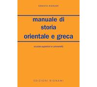 Manuale di storia orientale e greca