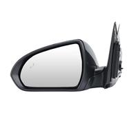 Manuall Folding Side Door Wing Mirror Assembly For Hyundai For Elantra 2017-2020 7 Pins Electric Adjustment With Blind Spot Heated Full Exterior Door Wing Mirror