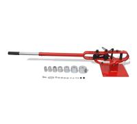 Manually Operated Bench-Mounted Steel Pipe Bending Machine Tube Bender vidaXL