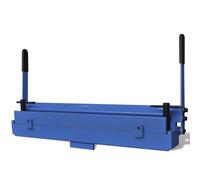 vidaXL Manual Sheet Metal Folding Machine for Metalworking in Cast Iron Construction, Rugged and Durable with Maximum Working Width 630mm