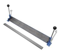 Manually Operated Steel Plate Folding Machine 760mm Workshop Folder vidaXL