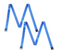 Manually Pulled Moving Tension Belt, With Metal Buckle, 250x5x0.5cm, Extremity Mobilization Belt, Manual Traction Mobility Strap, Lightweight & Portable, For Home, Training, Flexibility, Strength