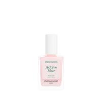 Manucurist Active Blur™ Blurring Treatment Nail Polish - Powder Pink Matte Nail Care - Soft Focus Effect - No Lamp - Vegan & Made in France - Nail Strengthener for Weak Nails & Smoother - Plant-Based