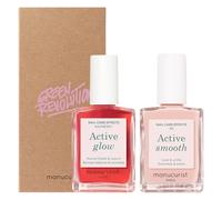 Manucurist Active Icons Duo Smooth 00 & Glow Raspberry Set