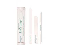Manucurist Glass Nail File Buffer & Cuticle Pusher Manicure Tool Set