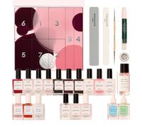 Manucurist Green & Active Advent Calendar 2025-24 Full Size Products : Green Nail Polish Colors, Active Glow, Nail Care & Accessories - Beauty Christmas Gifts - Stocking Fillers - Gifts for Women