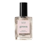 Manucurist - Green Base Coat Nail Polish - Nail Polish Base - 12-free - 78.5% Plant-Based Ingredients - Made in France - 0.5 fl oz