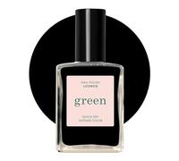 MANUCURIST • Green Black Nail Polish Licorice • Natural Classic Nail Polish 9-Free • Vegan and Plant-Based Nail Polish (84%) • Manicure & Nail Care • 15 ml
