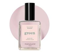 Manucurist Green™ Blossom - Light Pink Nail Polish Quick Dry - Natural Classic Nail Varnish 9-Free - Vegan and Plant-Based - Manicure & Nails Care - 15 ml