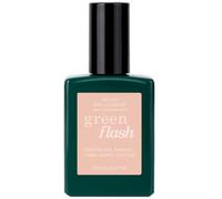 MANUCURIST • Green Flash LED Gel Nail Polish • Vegan • 12-Free, Plant-Based (57%) Gel Polish • Made in France • 15 ml (SHELL BEIGE)