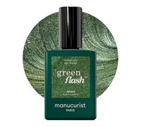 Manucurist Green Flash Groove Pearly Green LED Gel Nail Polish
