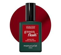 Manucurist Green Flash Pomegranate Raspberry Red LED Gel Nail Polish