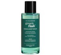Manucurist - Green Flash Nail Polish Remover - Green Flash and Regular Remover - Effective Plant-Based - Acetone-Free - 100 ml