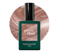 Manucurist Green Flash Sandstone Light Pearly Brown LED Gel Nail Polish