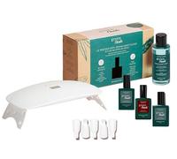 Manucurist Green Flash Slim Gel Nail Polish Set Nail Lamp Poppy Red