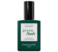Manucurist Green Flash Varnish (Various Shades) 15ml - Milky White