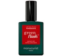 Manucurist Green Flash Varnish (Various Shades) 15ml - Pomegranate