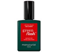 Manucurist Green Flash Varnish (Various Shades) 15ml - Red Cherry