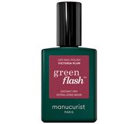 Manucurist Green Flash Varnish (Various Shades) 15ml - Victoria Plum