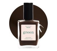 Manucurist - Green Mocha - Dark Brown Nail Polish - Natural Classic Nail Polish 9-Free - Vegan and Plant-Based - Manicure & Nails Care - 15 ml