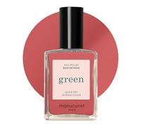 MANUCURIST • Green Nail Polish Old Pink • Classic 9-Free Varnish • Vegan and Bio-Sourced Varnish (80%) • Professional Manicure • 15 ml (Rosewood)
