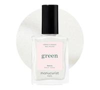 Manucurist Green™ Nebula - Holographic White Nail Polish Quick Dry - Natural Classic Nail Polish 9-Free - Vegan and Plant-Based - Manicure & Nails Care - 15 ml