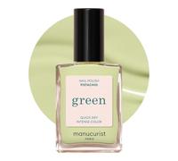 Manucurist • Green Pastel Green Nail Polish Pistachio • Natural Classic Nail Polish 9-Free • Vegan and Plant-Based • Manicure & Nail Care • 15 ml