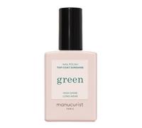 Manucurist - Green Sunshine Nail Polish Top Coat - Vegan Top Coat - 12-Free - Plant-Based Ingredients (69%) - Made in France - 0.5 fl oz
