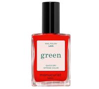 Manucurist Green Vegan-Friendly Nail Polish - Lava 15ml (33297)