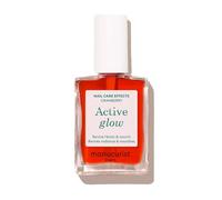 Manucurist Green Vegan-Friendly Nail Treatment - Active Glow - Cranberry 15ml