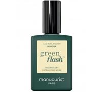 Manucurist Mimosa Gel Polishes for Nails, Pastel Yellow, Semi-permanent LED Green Flash 15ml (51097)