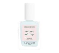 Manucurist Nail Polish Active Plump Aqua Glazed Nail Strengthener 15ml