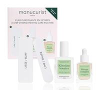 Manucurist Strengthening Routine for Soft Nails - 2-Week Nail Care Kit | Keratin treatment and nail strengthener for weak nails, with Keratin Booster and Serum for soft, brittle and splitting nails.