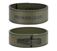 MANUEKLEAR 10mm Thick & 4inch Wide Weight Lifting Belt Lever.Lever Belt Weightlifting for Men and Women, Powerlifting Lever Gym Belt for Squat Deadlift Workout