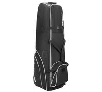 MANUEKLEAR 1680D Nylon Travel Golf Bags Club for Airlines with Wheels, Golf Travel Bags for Airlines with Padded Top, Golf Travel Case Cover with 3 Large Pocket for Golfer