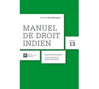MANUEL DE DROIT INDIEN