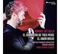 マヌエル・デ・ファリャ : バレエ音楽 「三角帽子」 「恋は魔術師」 (Manuel de Falla : El Sombrero de Tres Picos | El Amor Brujo / Mahler Chamber Orchestra | Marina Heredia | Pablo Heras-Casado) [CD] [Import] [日本語帯・解説付]