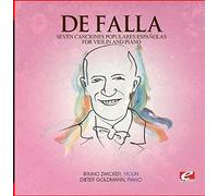 Manuel De Falla - Seven Canciones Populares Espanolas Viol & Piano