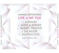 MANUEL G”TTSCHING - LIVE AT MT. FUJI NEW CD