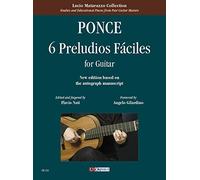 Manuel Maria Ponce: 6 Preludios Fáciles per Chitarra: Guitar: Instrumental Album